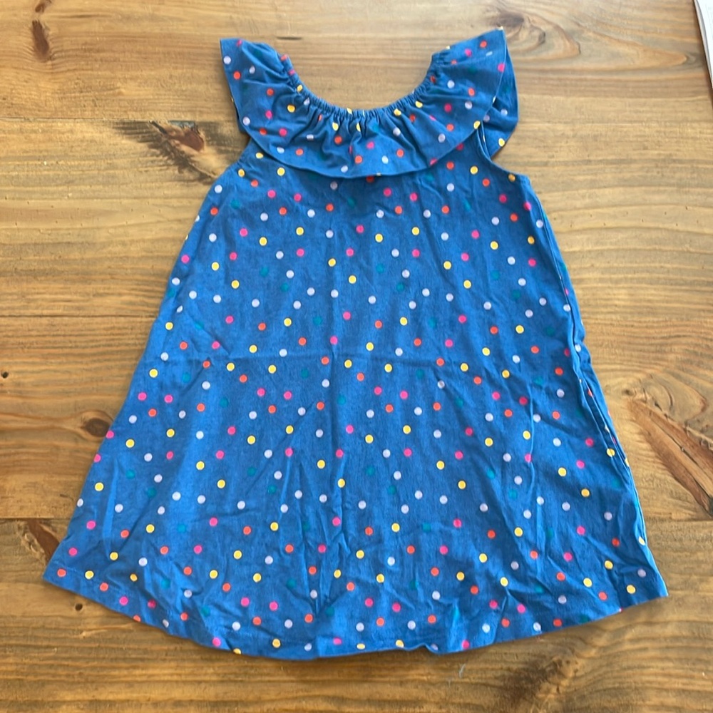 Hanna Andersson 5T Confetti Dress, EUC